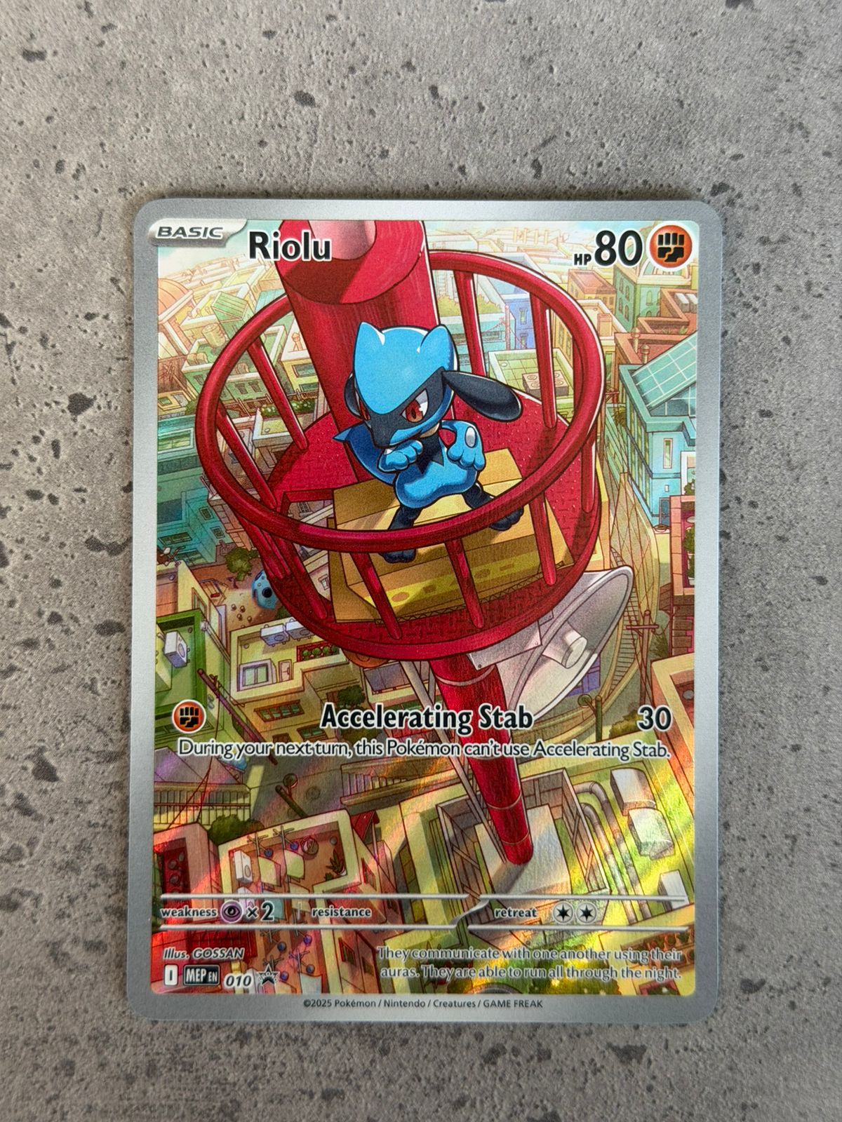 Riolu Mega Evolution Promo 010