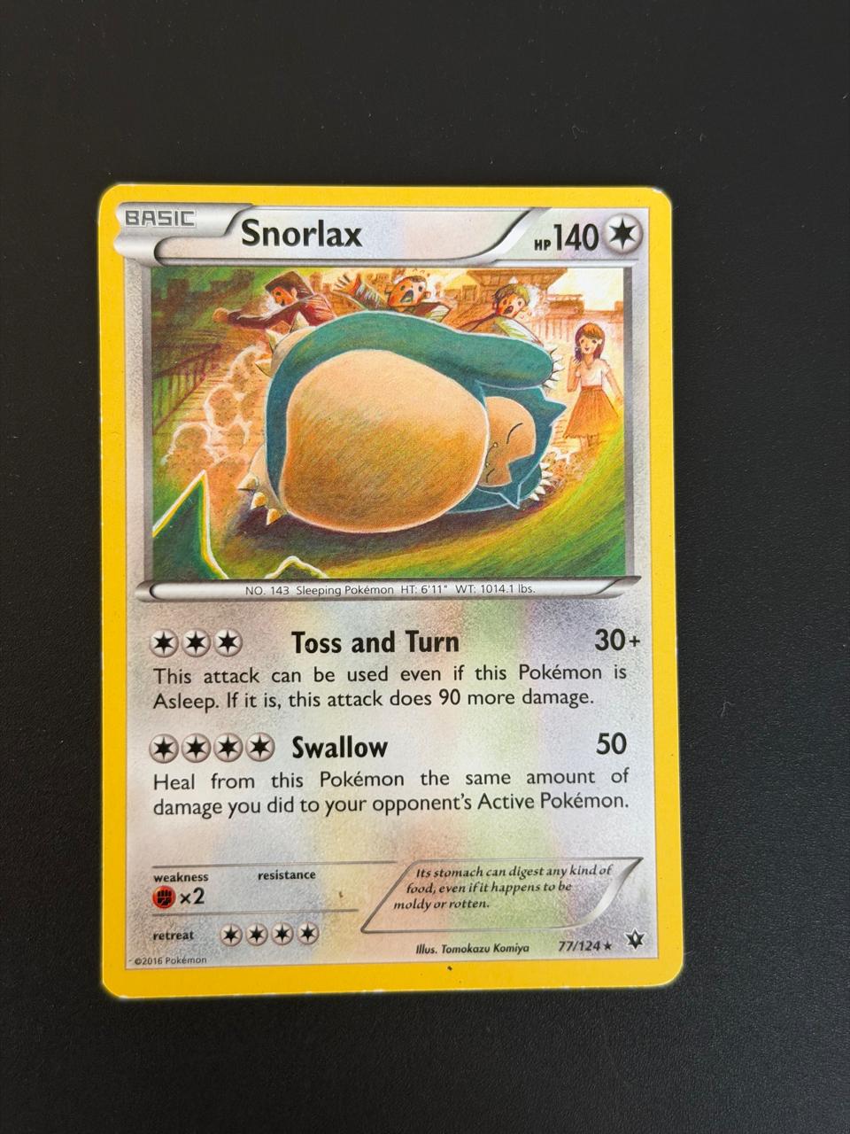 Snorlax - Fates Colilide - 77/124