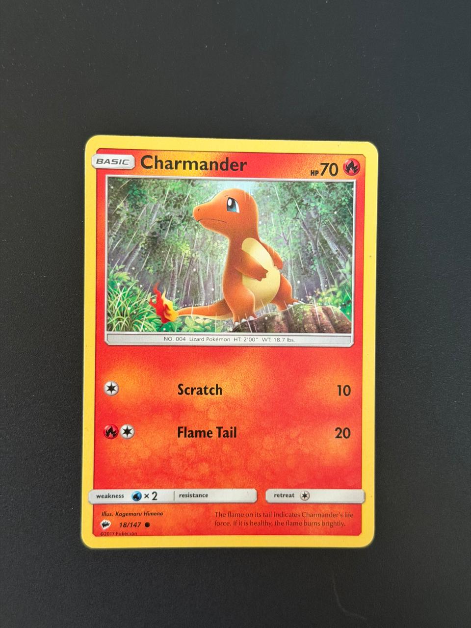 Charmander - Burning Shadows 18/147