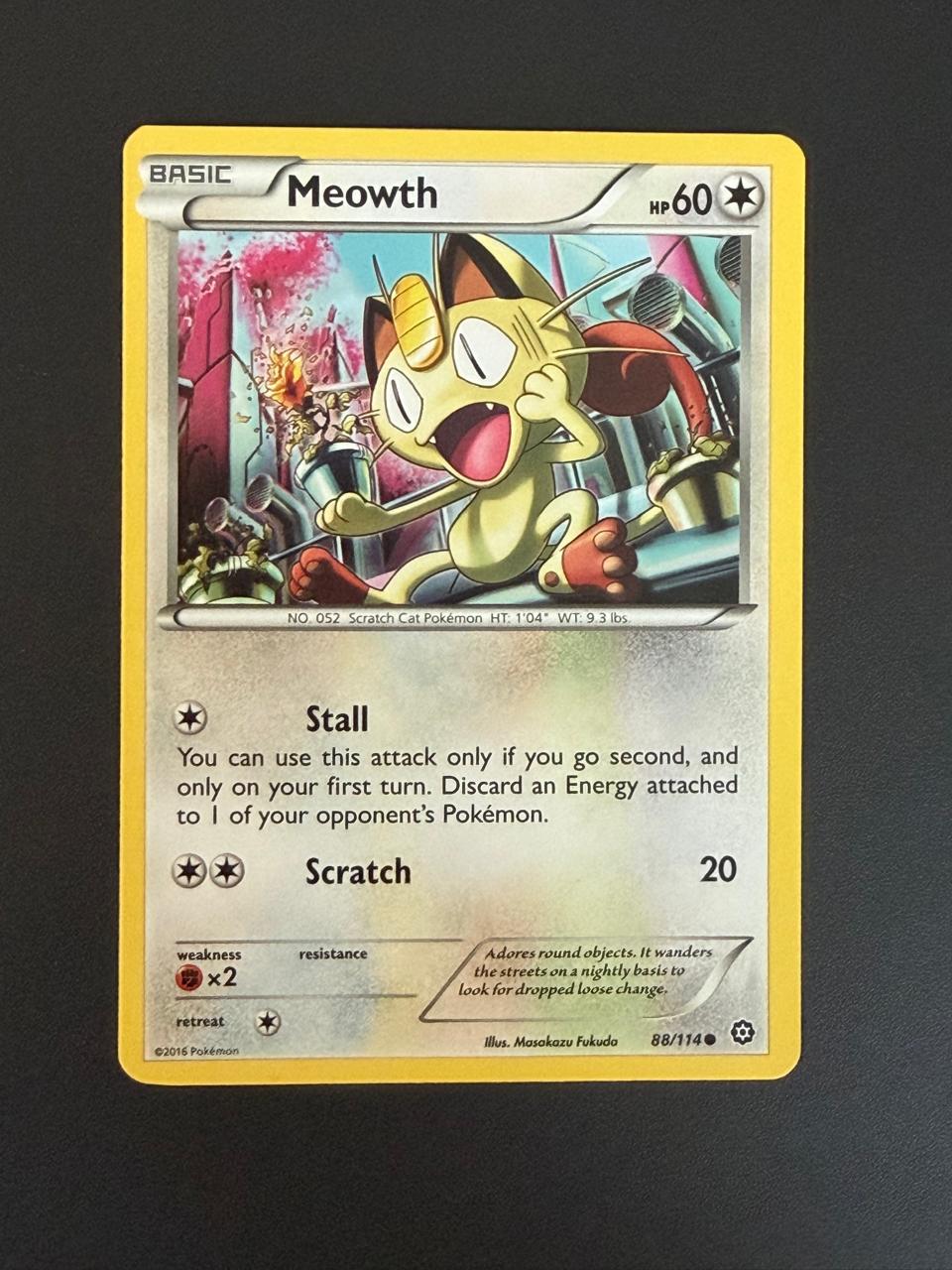Meowth - Steam Siege 88/114