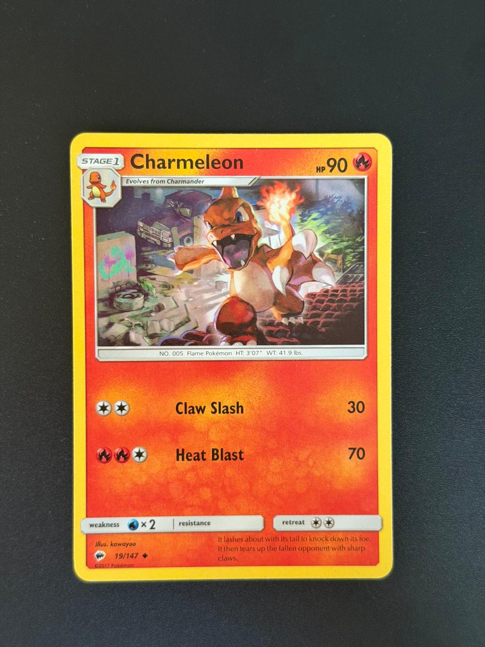 Charmeleon Burning Shadows 19/147