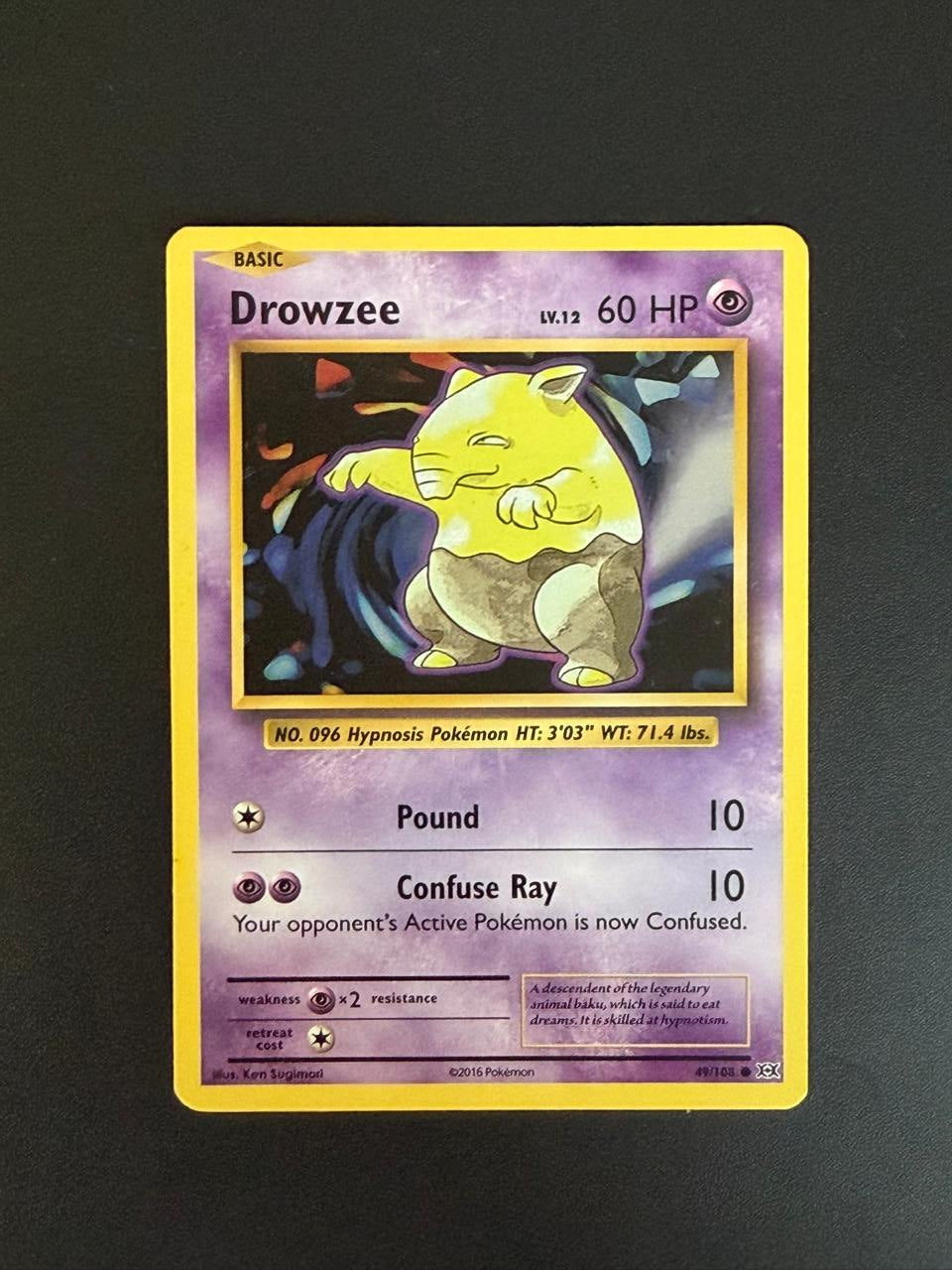 Drowzee - Evolutions 49/108