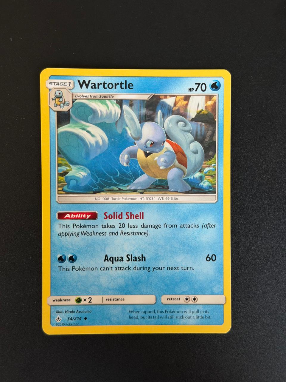 Wartortle - Unbroken Bonds 34/214