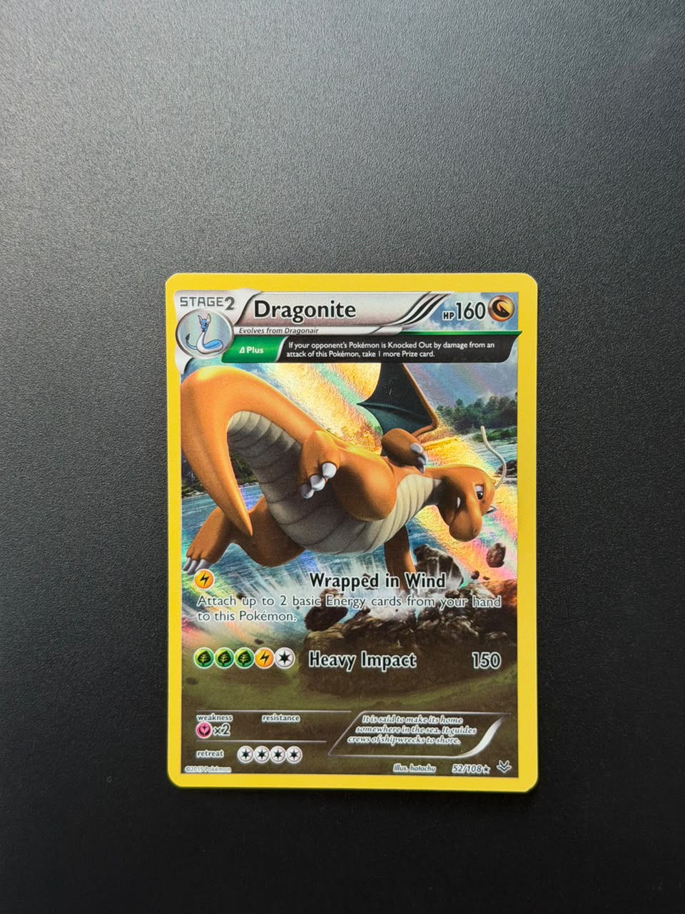 Dragonite (XY Roaring Skies) Deck Exclusives 052/108 Holo