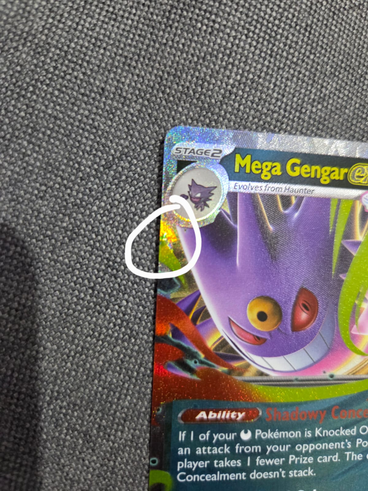 Pokemon ME02: Phantasmal Flames Mega Gengar ex #056