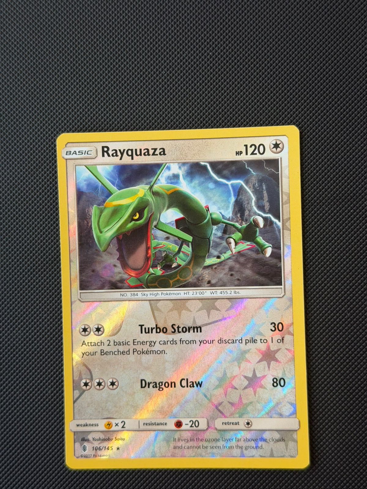 Rayquaza Guardians Rising 106/145 Reverse Holofoil