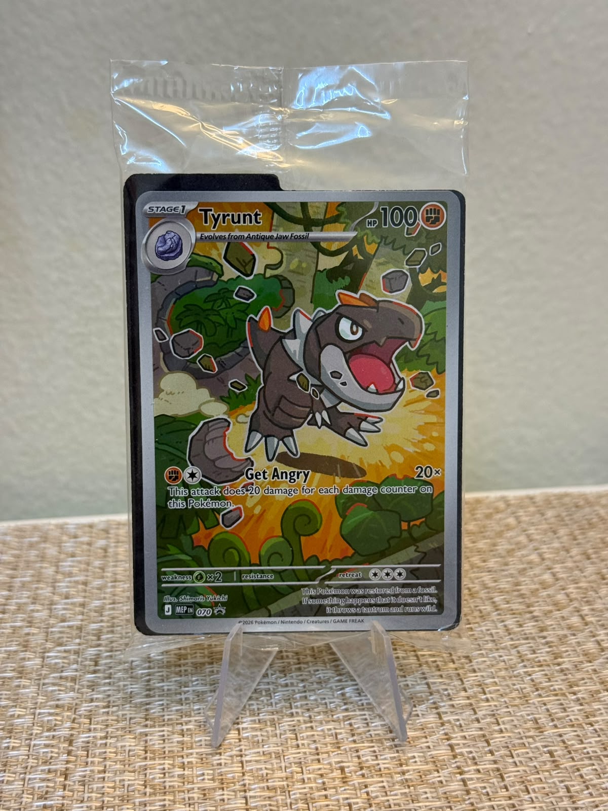 Pokemon Tyrunt - 070 - ME: Mega Evolution Promo (Sealed)