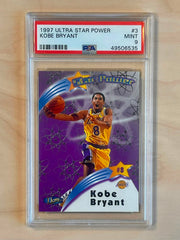 1997-98 Fleer Ultra Kobe Bryant #3 Star Power PSA 9