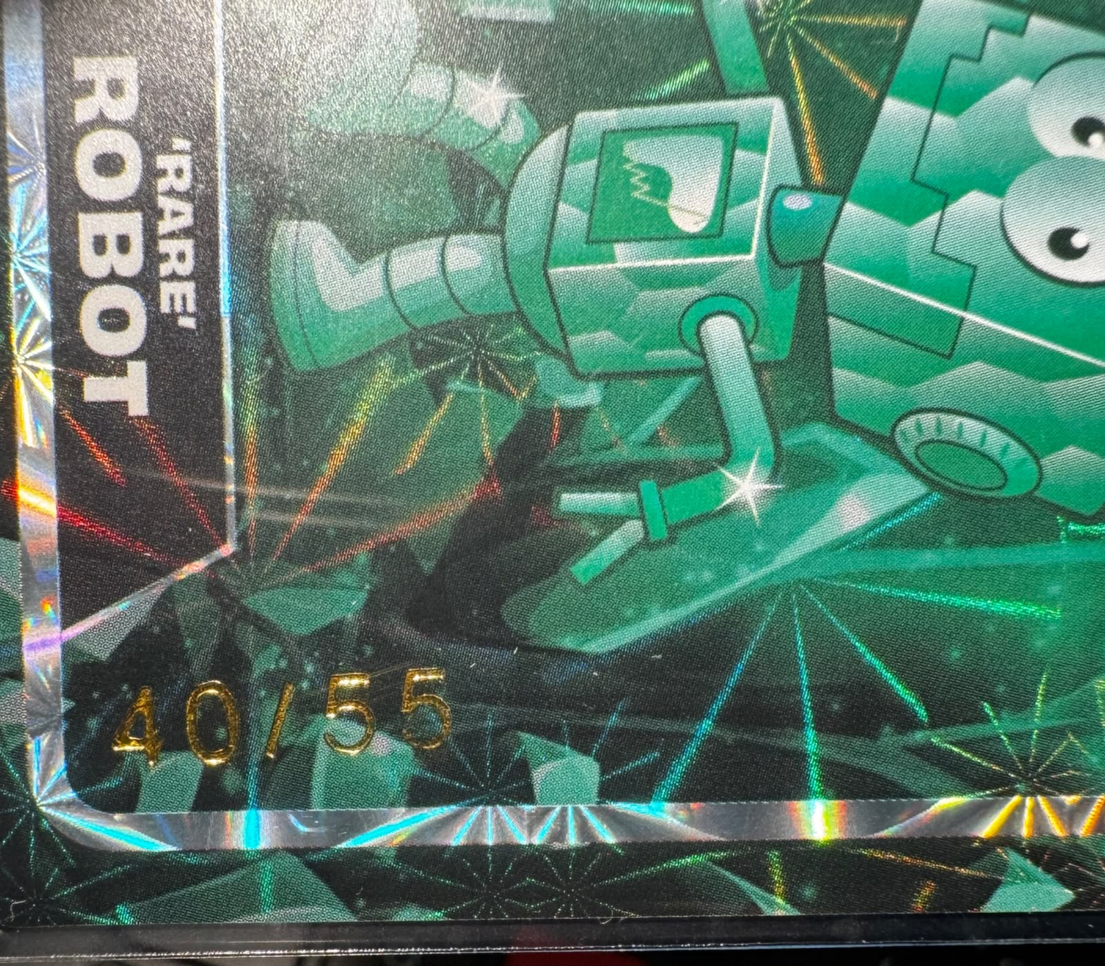 Rare Robot Numbered (40/55) Veefriends Super Stickers