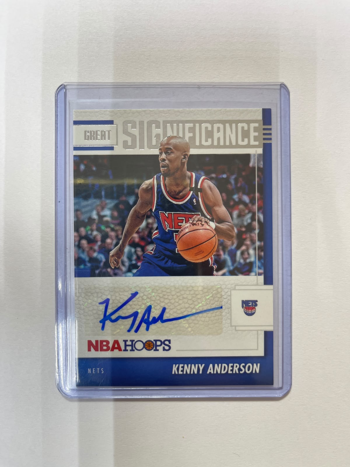 Kenny Anderson - Panini NBA Hoops Great Significance Auto