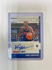 Kenny Anderson - Panini NBA Hoops Great Significance Auto