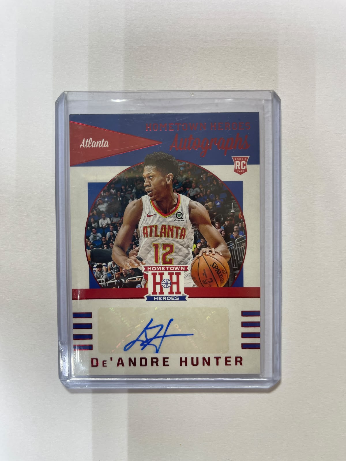 De'Andre Hunter RC Auto - 2019-20 Chronicles Hometown Heroes