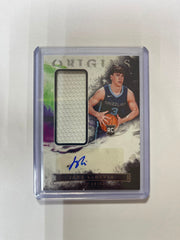 Jake LaRavia RC Jersey Auto - 2022-23 Panini Origins