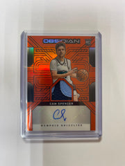 Cam Spencer RC Auto Patch /99 - 2024-25 Panini Obsidian