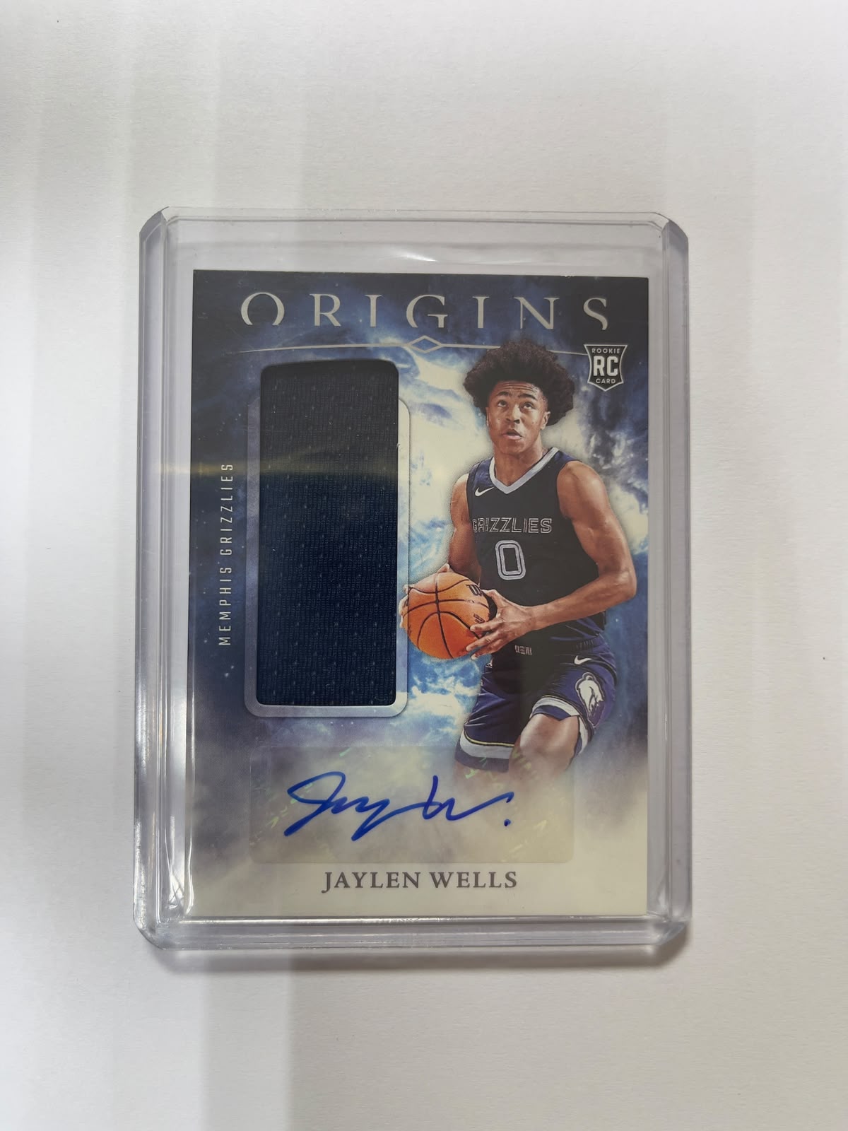 Jaylen Wells RC Auto Patch - 2024-25 Panini Origins