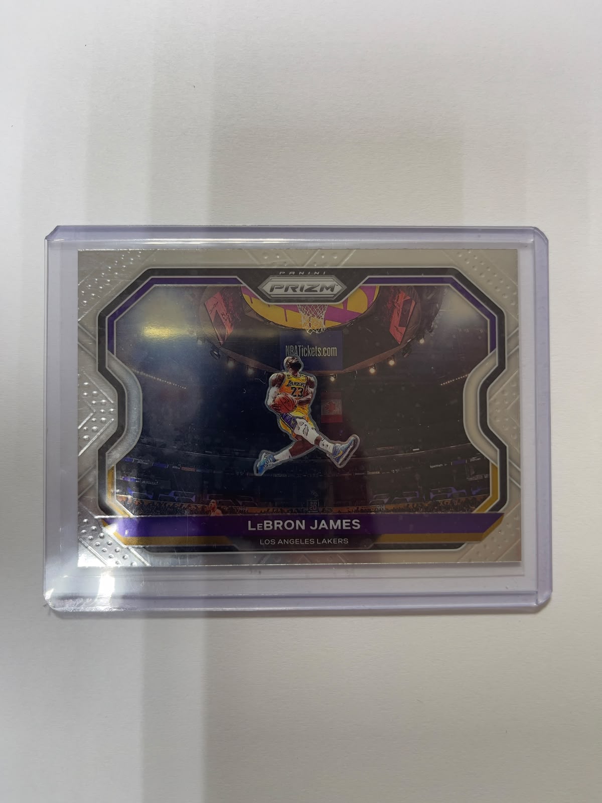 LeBron James - 2020-2021 Panini Prizm Kobe Bryant Tribute Dunk