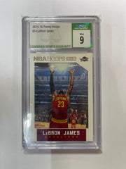 LeBron James - 2015-2016 Panini NBA Hoops ICONIC Photo Chalk Toss CSG 9