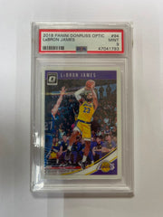 LeBron James - 2018-2019 Panini Donruss Optic PSA 9