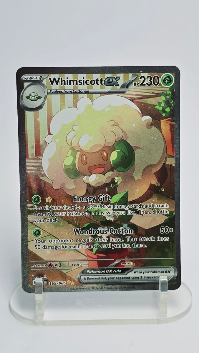 Whimsicott ex - White Flare - SIR 165/086 - English by MechaKai Collectibles on MYNTED