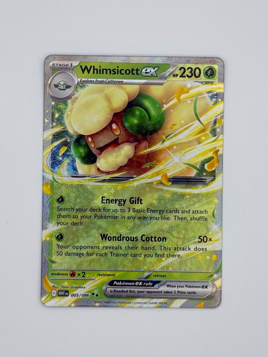 Whimsicott ex · White Flare (WHT) 005 by PokeMarsi on MYNTED