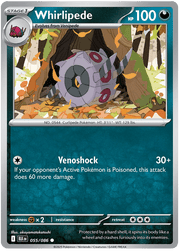 Whirlipede 055/086 Common | Scarlet & Violet – Black Bolt by Worth the XP on MYNTED