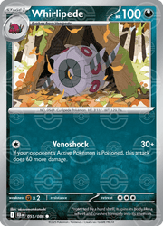 Whirlipede - 055/086 - Pokeball Pattern by The Archive Stop on MYNTED