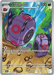Whirlipede Black Bolt Illustration Rare 133/086 by PokeGrails on MYNTED