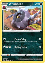 Whirlipede - 106/198 - Reverse Holofoil