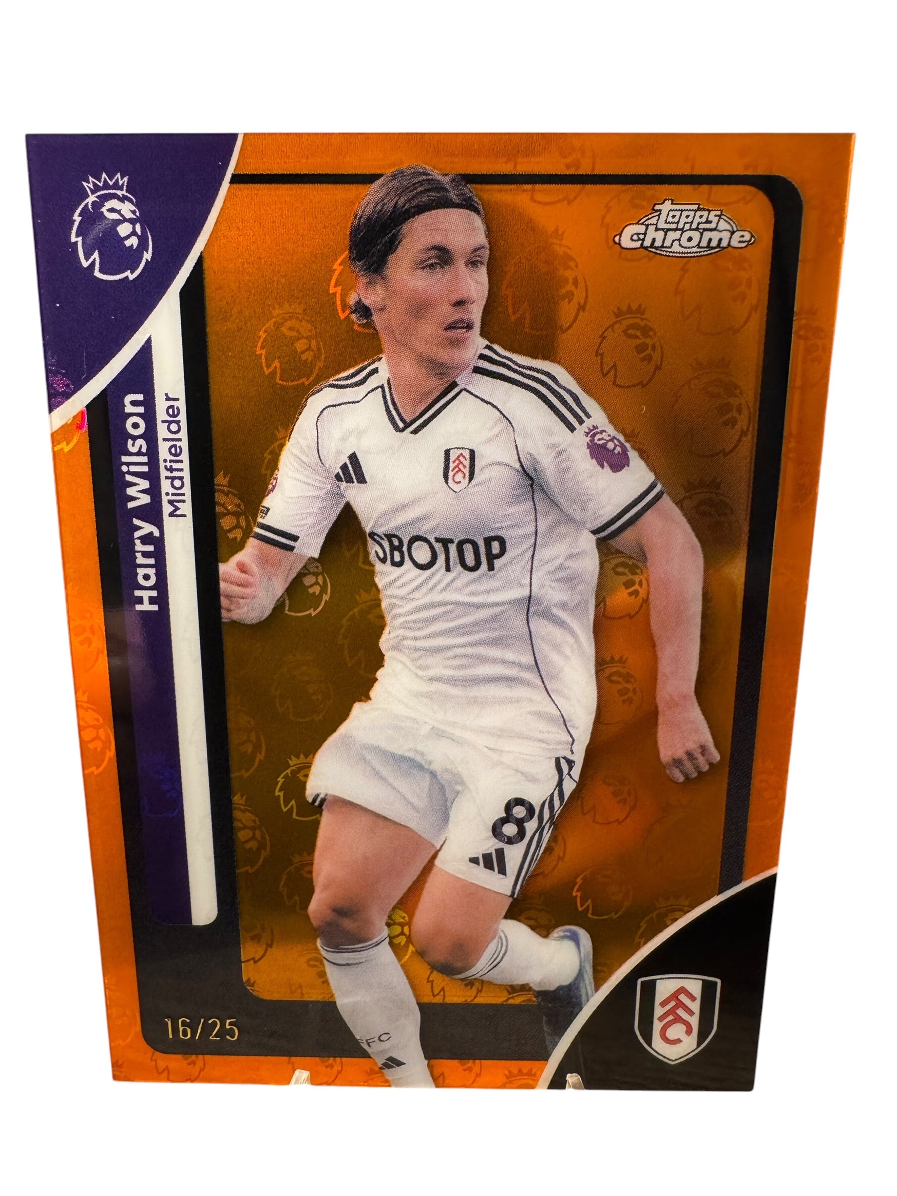 Harry Wilson - 16/25 - Fulham - Topps Chrome Premier League 25/26