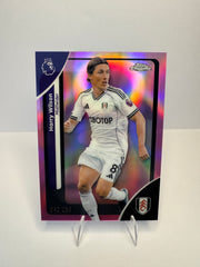 Harry Wilson #97 Purple Refractor /250 — 2024-25 Topps Chrome Premier League — Fulham