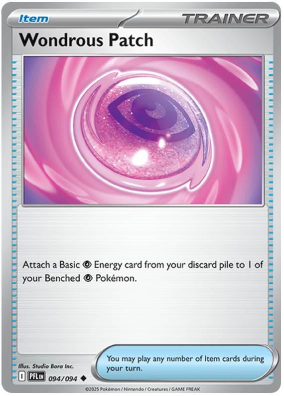 Wondrous Patch 094/094 Uncommon | Mega Evolution – Phantasmal Flames by Worth the XP on MYNTED