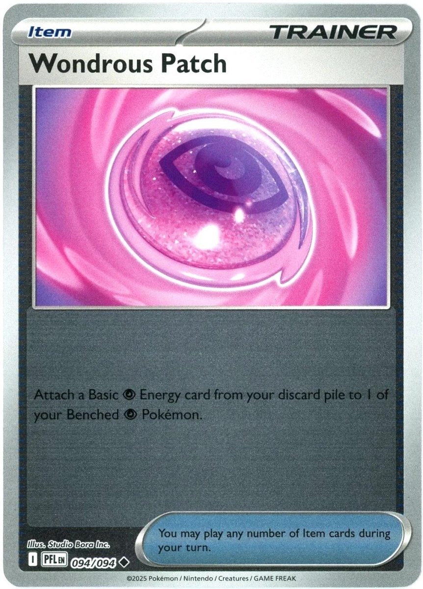 Wondrous Patch [Reverse Holo] 94 Pokemon Phantasmal Flames by Moe‘s Vault on MYNTED