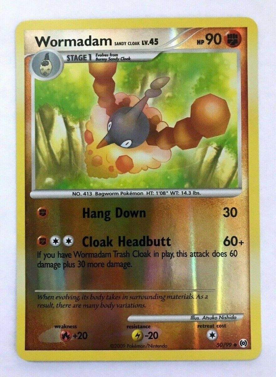 Wormadam [Reverse Holo] 50 Pokemon Arceus by Shaibz TCG on MYNTED