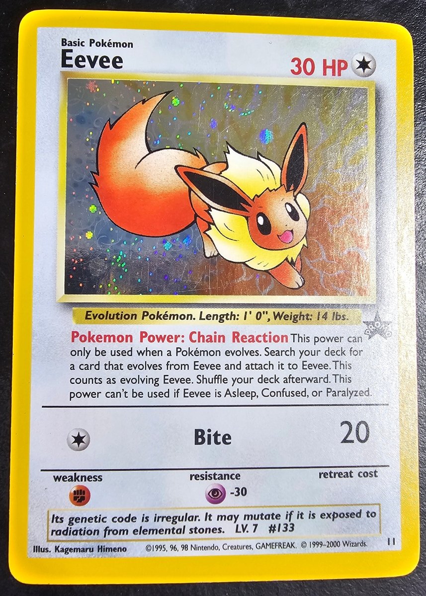 WoTC Promo Eevee 11 LP by PlayVault on MYNTED