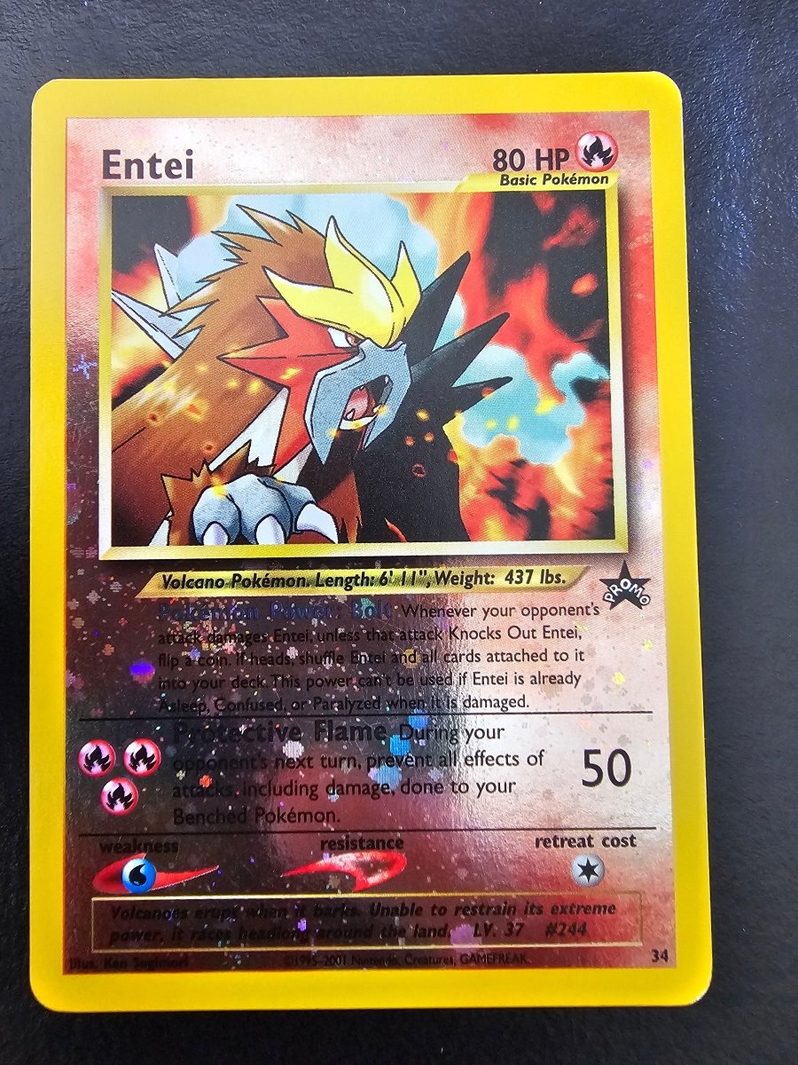 WoTC Promo Entei 34 - MP by PlayVault on MYNTED