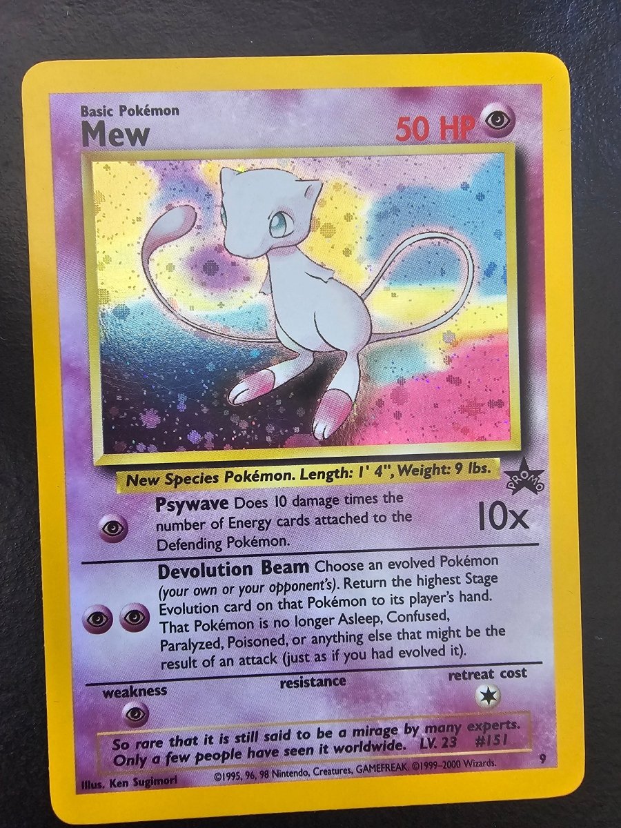 WoTC Promo Mew 9 - MP by PlayVault on MYNTED