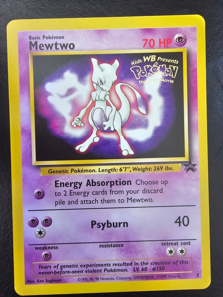 WoTC Promo Mewtwo (Movie Promo) 3 - LP by PlayVault on MYNTED