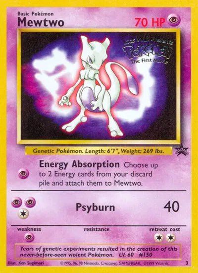 WoTC Promo Mewtwo (Movie Promo) 3 - LP by PlayVault on MYNTED