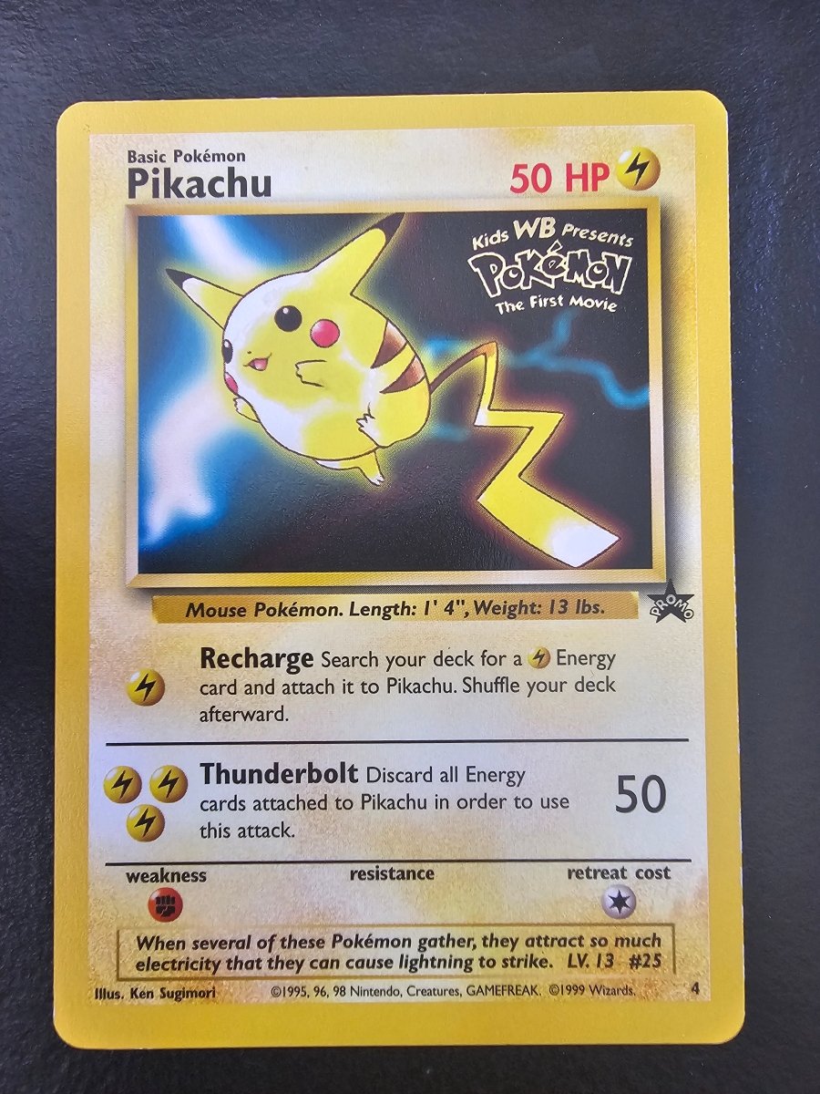 WoTC Promo Pikachu (Movie Promo) 4 - LP by PlayVault on MYNTED
