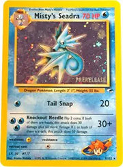 Misty's Seadra (Prerelease) - WoTC Promo - Promo 09/132 - English