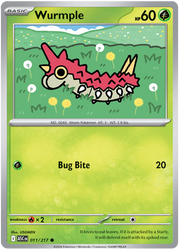 Wurmple #011/217 Common | Mega Evolution – Ascended Heroes