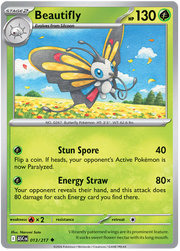 Beautifly #013/217 Uncommon | Mega Evolution – Ascended Heroes