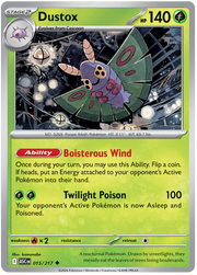 Dustox #015/217 Uncommon | Mega Evolution – Ascended Heroes