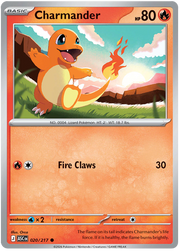 Charmander #020/217 Common | Mega Evolution – Ascended Heroes