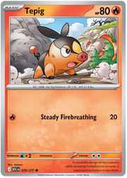 Tepig #029/217 Common | Mega Evolution – Ascended Heroes