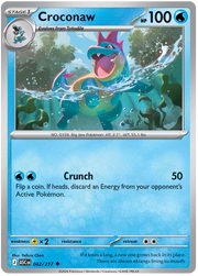 Croconaw #042/217 Uncommon | Mega Evolution – Ascended Heroes