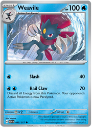 Weavile #045/217 Uncommon | Mega Evolution – Ascended Heroes