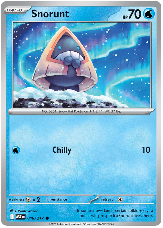 Snorunt #046/217 Common | Mega Evolution – Ascended Heroes