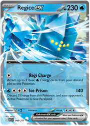 Regice ex #048/217 Double Rare | Mega Evolution – Ascended Heroes
