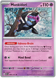 Munkidori #099/217 Holo Rare | Mega Evolution – Ascended Heroes